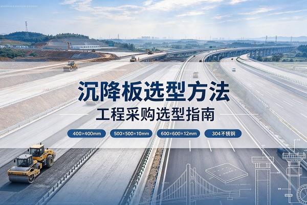 章丘沉降板选择方法