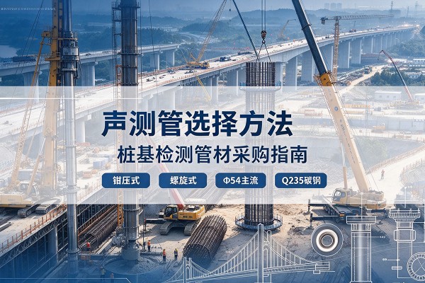 章丘声测管选型标准