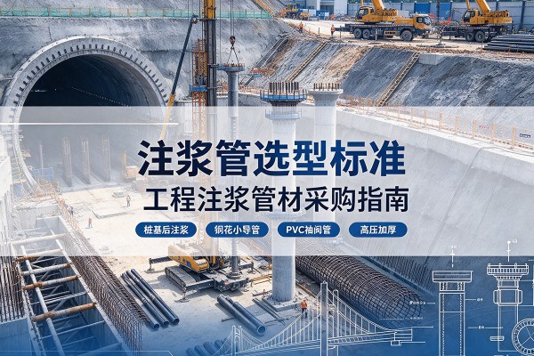 章丘注浆管选型标准