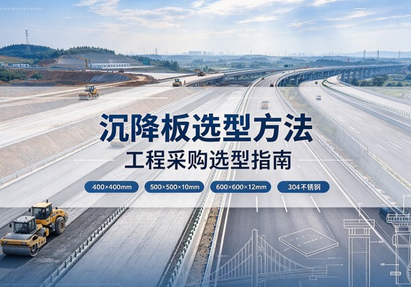 章丘沉降板选择方法