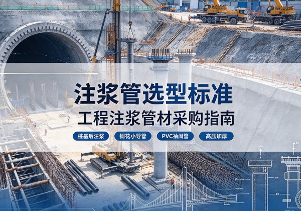 章丘注浆管选型标准